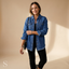 Women's Classic Oversized Cotton Trucker Jacket