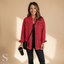Women's Classic Oversized Cotton Trucker Jacket