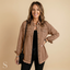 Women's Classic Oversized Cotton Trucker Jacket