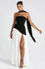 Women's Asymmetric Wedding Guest Maxi Dress