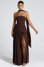 Women's Asymmetric Wedding Guest Maxi Dress