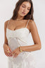 Women's Flowy Open Back Adjustable Straps Long Summer Dress