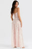Women's Flowy Open Back Adjustable Straps Long Summer Dress