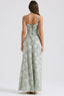 Women's Flowy Open Back Adjustable Straps Long Summer Dress