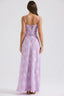 Women's Flowy Open Back Adjustable Straps Long Summer Dress