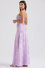 Women's Flowy Open Back Adjustable Straps Long Summer Dress