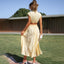 Women's Sleeveless Mock Neck Side Cutouts Maxi Dress