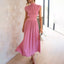 Women's Sleeveless Mock Neck Side Cutouts Maxi Dress