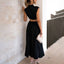 Women's Sleeveless Mock Neck Side Cutouts Maxi Dress