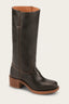 Women's Classic Knee-High Round-Toe Block-Heel Western Boots