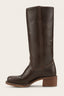 Women's Classic Knee-High Round-Toe Block-Heel Western Boots