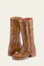 Women's Classic Knee-High Round-Toe Block-Heel Western Boots